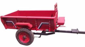 Red Power Tiller Trolley