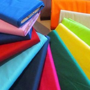Plain Poly Cotton Fabric, Color : Multicolor