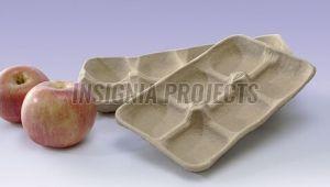 Paper Scrap Fruit and Vegetable Trays, Color : Natural Multi Sizes