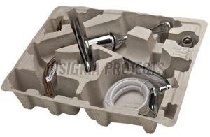 Paper Scrap Packaging Moulds, Color : Natural