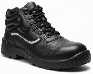 High Ankle Leather Safety Shoes-976SD