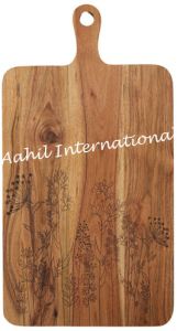 Acacia Wood Serving Board, Color : Brown, Natural Shiny Polish