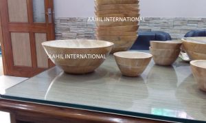 Wooden Serving Bowls, Color : Shiny Polish, Length : 12