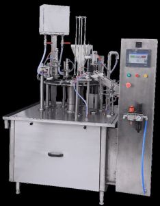 Ice Cream Cup / Cone Filling Machine