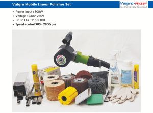 Valgro Stainless Steel Manual Finishing Full Kit