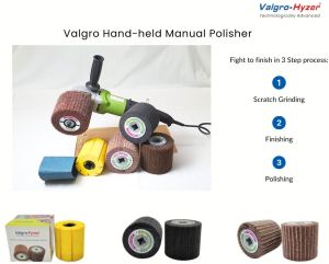 Electric Valgro Stainless Steel Mobile Finishing Kit