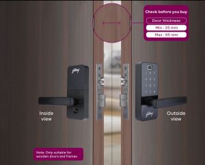 Godrej Catus Touch Pro Smart Fingerprint Access Door Lock