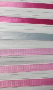 Gloss Finish Dual Tone Nylon Satin Tape