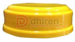 73mm Yellow Plastic Jar Cap, Brand Name : Dhiren
