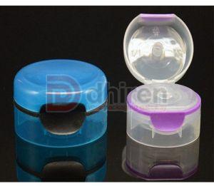 Cosmetic Bottles Plastic Flip Top Cap, Brand Name : Dhiren