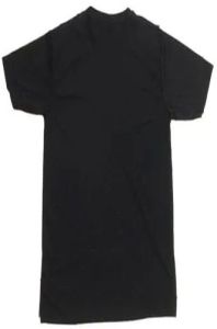 Polyester Plain Black Promotional T-Shirts, Gender : Unisex
