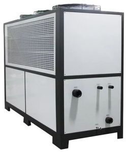 Steel 80 TR Air Cooled Screw Chiller, Phase : Three Phase