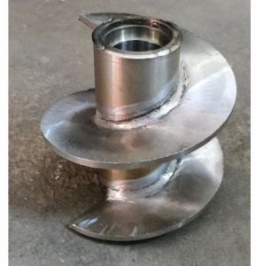 Stainless Steel Auger Flight Roller