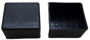 Plastic Outer Square Pipe End Cap 40mm, Brand Name : Ommiton