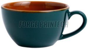 Parcelain 250ml Barista Coffee Mug, Color : Green