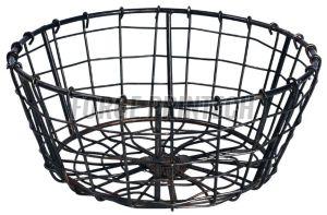 Iron Jali Bread Basket, Color : Black