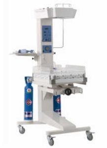 Nfant Resuscitation Baby Bassinet Trolley, Color : White, Blue