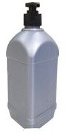 Assorted Handwash Bottle with Pump, Shape : Cylindrical