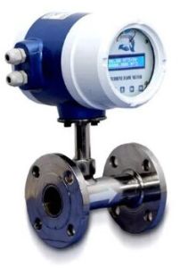Stainless Steel 230V Solvent Turbine Flow Meter for Industrial
