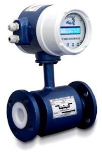 Mild Steel Electronic Flow Meter for ETP