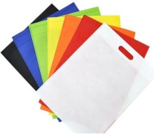 Non-Woven Polypropylene Fabric D Cut Plastic Carry Bags
