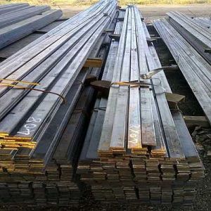 Hot Rolled Mild Steel Flat Bar, Length : 6 Meters