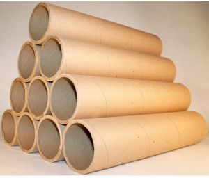 Laminated Plain Cardboard Paper Core Tube, Color : Brown