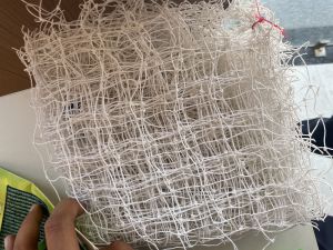 Polypropylene Bird Net, Color : White