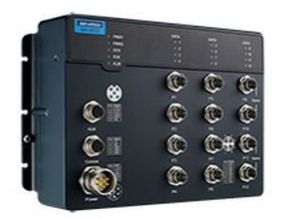 EKI-9512 Series 12-Port M12 Industrial Ethernet Switch