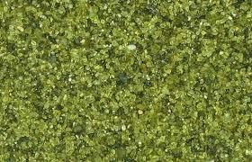 Magnesium Iron Ortho Silicate Olivine Sand, Color : Green