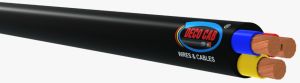 35.0 Sq.mm. 3 Core Round Flexible Cable
