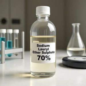 Sodium Lauryl Ether Sulfate, Physical State : Liquid 70%