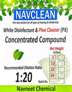 White Liquid Floor Cleaner, Packaging Type : Bottle