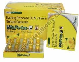 Vit-prim-e Softgel Capsule, Packaging Type : Blister, Alu-Alu Silver