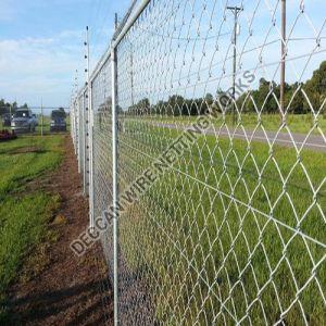 Galvanized Iron Tata Chain Link Mesh