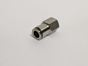 Stainless Steel Push In Female Connector
