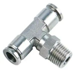 Stainless Steel Push In Taper Male Branch Tee