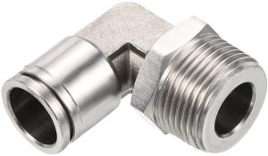 Stainless Steel Push In Taper Male Elbow