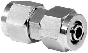 Stainless Steel Push On Straight Union