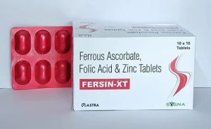 Ferrous Ascorbate Tablet, Packaging Type : Blister for Hospital
