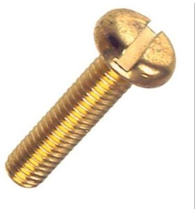 Polished Brass Pan Head Screw, Thickness : 10-20mm for Hardware Fitting
