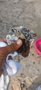 Mica Infused Quartz Lumps