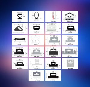 Plastic Packaging Hanger, Color : Multi Color Ole Size