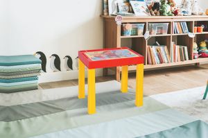 Red Italica 5230 Kids Multi Purpose Table