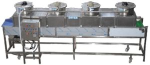 Polished Stainless Steel Air Dryer Conveyor System Customized
