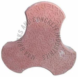 60mm Red Concrete Cosmic Paver Blocks for Outdoor Landscaping