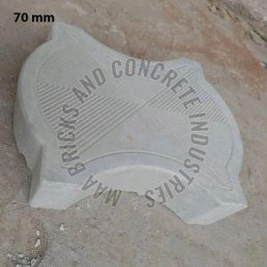 70mm Grey Cosmic Cement Paver Blocks for Outdoor Floring
