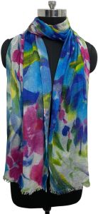 Modal Silk Digital Printed Lightweight Daily Scarves