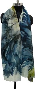 Wool Digital Printed Trendy Designer Scarves