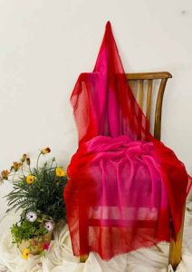 Wool Silk Tie Dye Boho Style Scarves